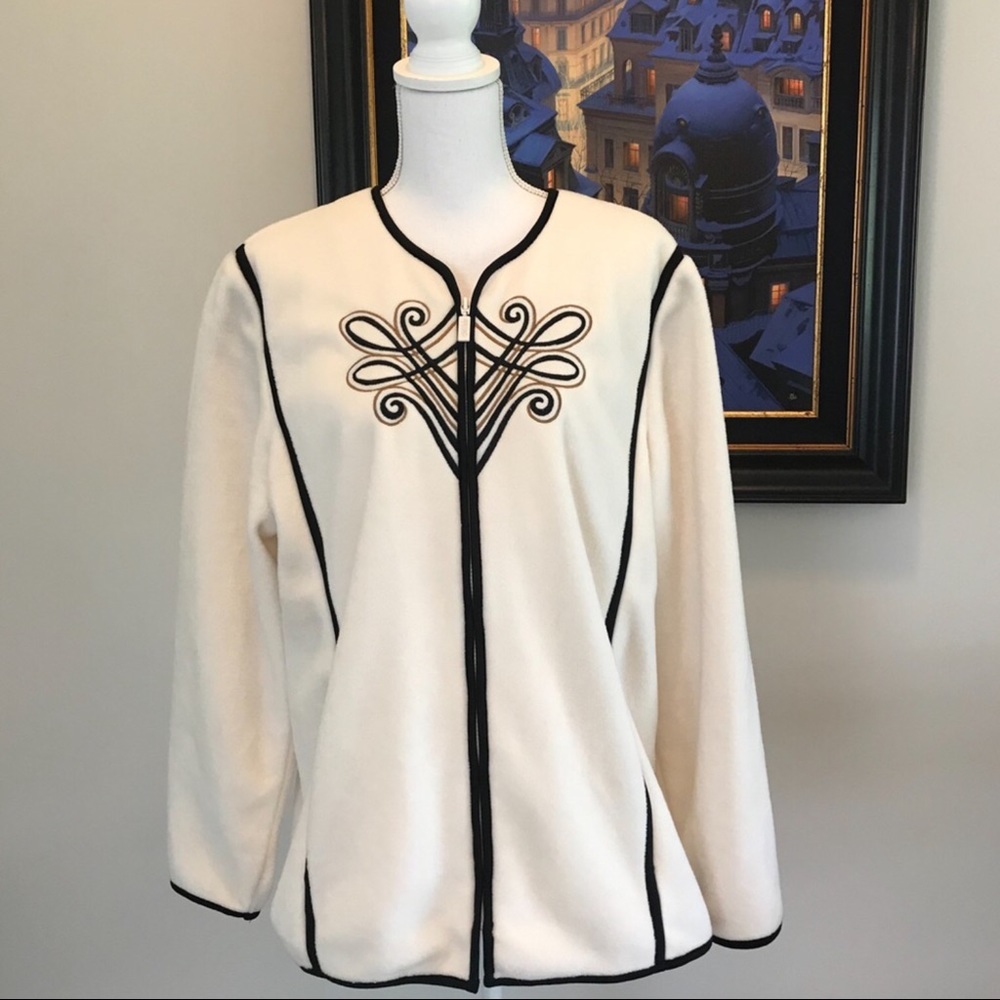 Bob Mackie Wearable Art Fleece
